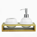 Ensemble de bain en porcelaine (WBC0436A)